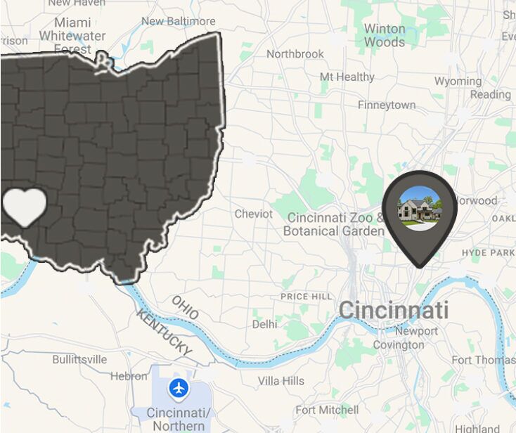 Cincinnati Map